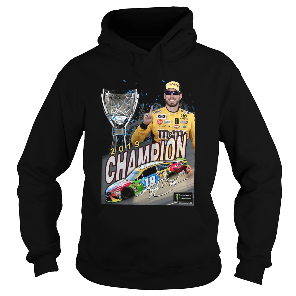 Kyle Busch 2019 Champion Signature Shirt