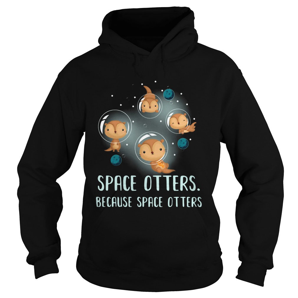 Space Otters Because Space Otters Shirt