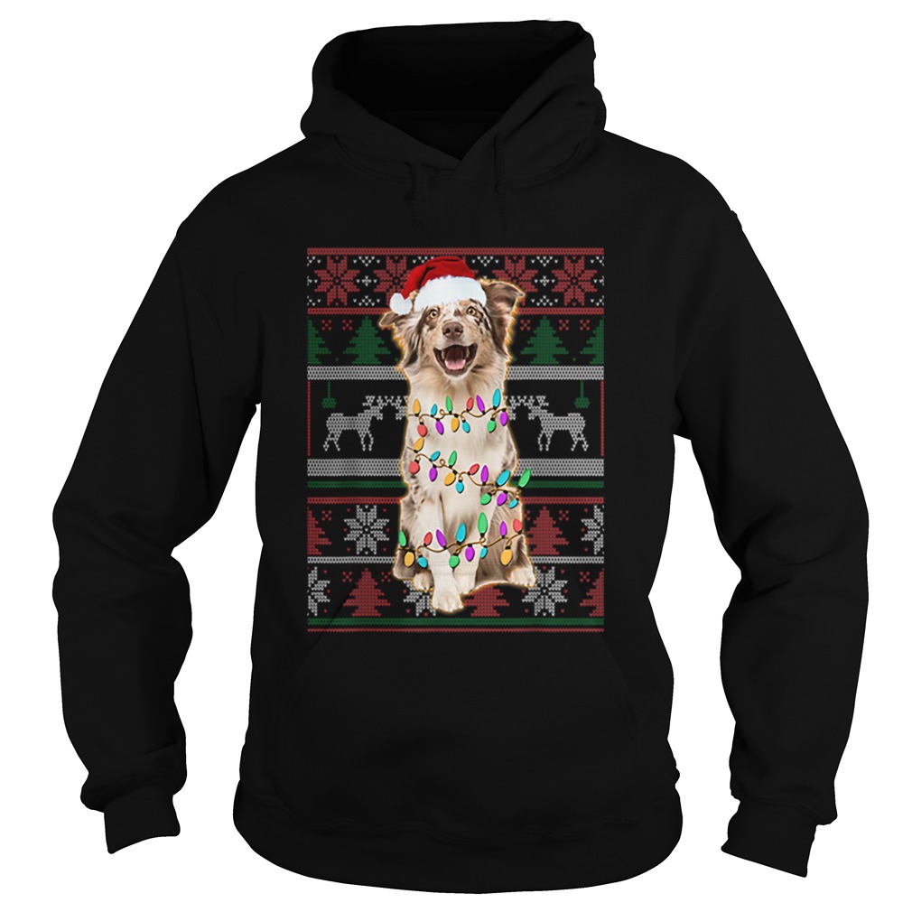 Beautiful Australian Shepherd Ugly Sweater Christmas Gift sweater