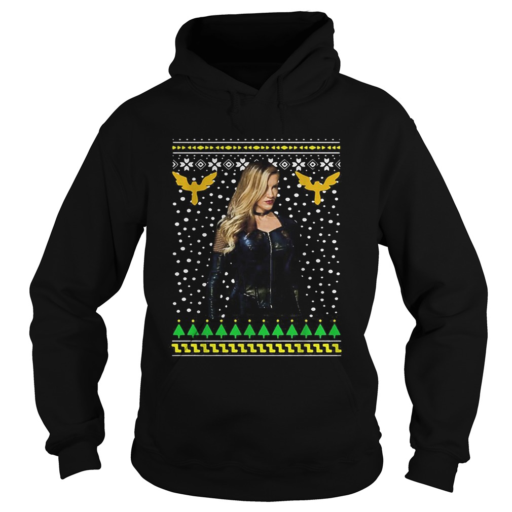 Black Canary Sara Lance ugly Christmas sweater