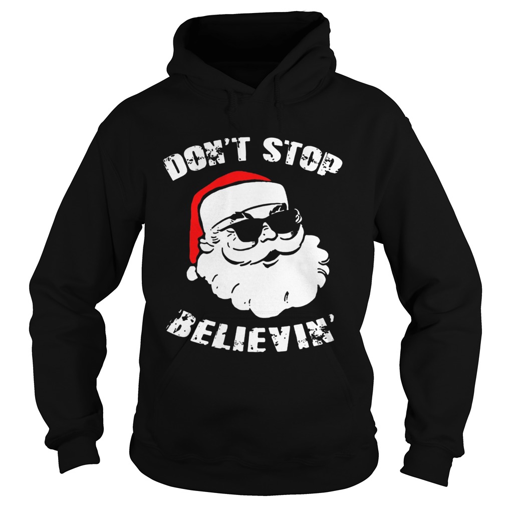 Don’t Stop Believing Santa Funny 2020 T-Shirt