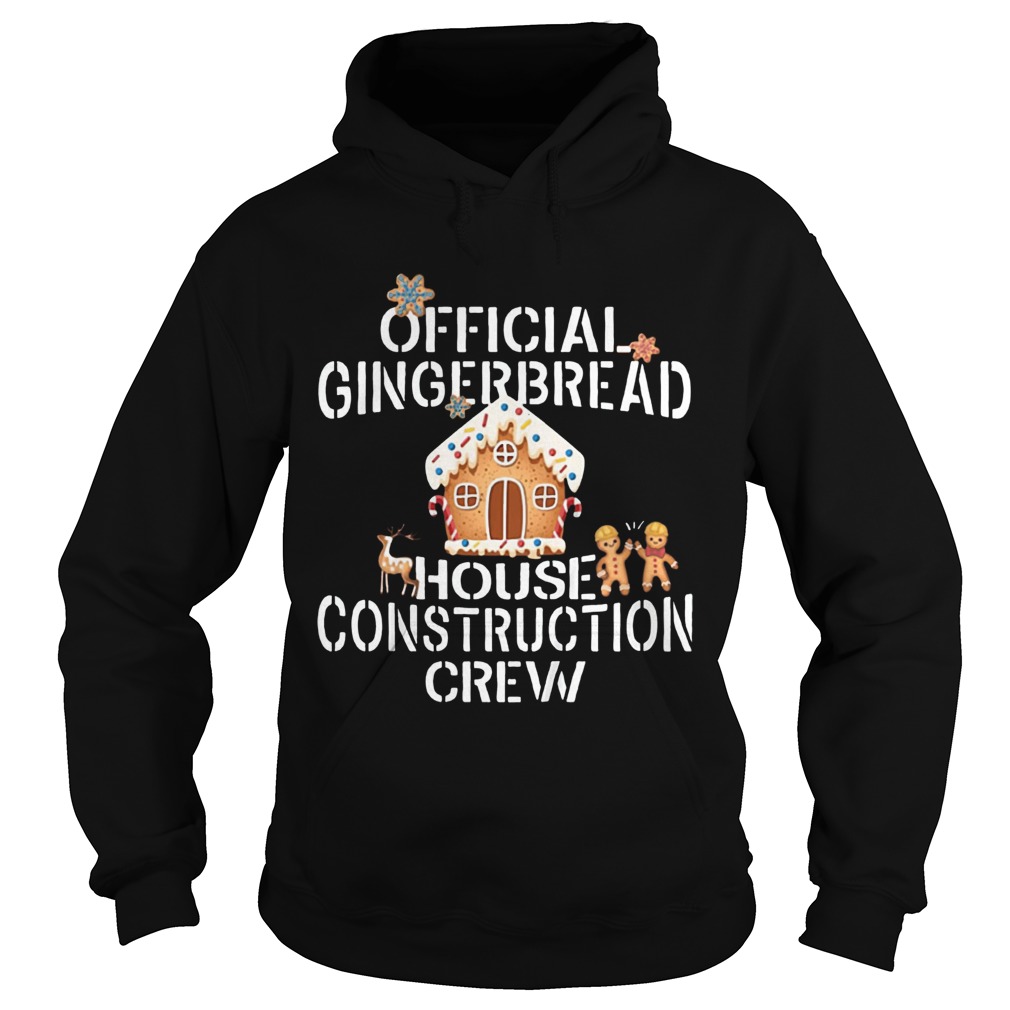 Official Gingerbread House Construction Crew Decorating Shirt