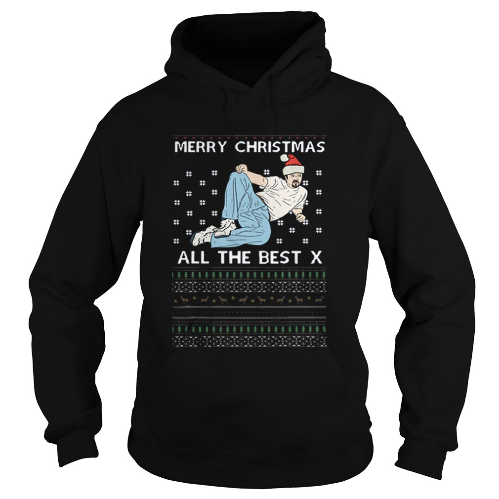 David Brent Merry christmas all the best x ugly christmas sweater