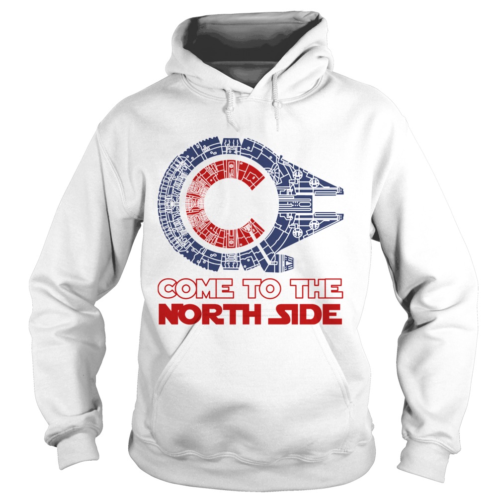 Come To The North Side Star Wars Millennium Falcon Chicago CUBS Shirt