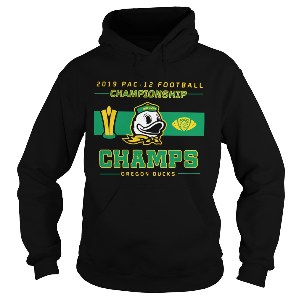 2019 Pac 12 Football Championship Champs Oregon Ducks Shirt