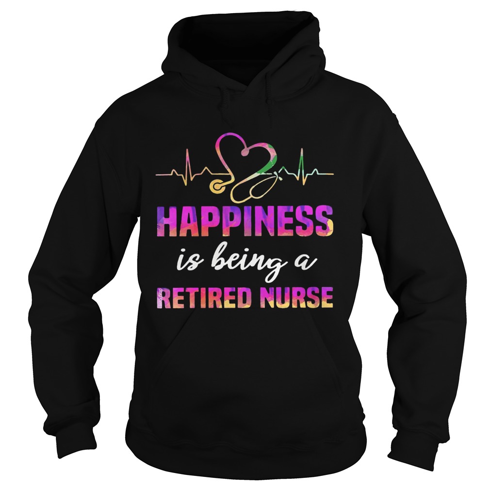 Happiness Is Being A Retired Nurse 2020 T-Shirt