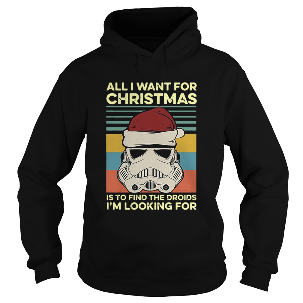 Santa Stormtrooper all I want for christmas is to find the droids I’m looking for vintage sweater