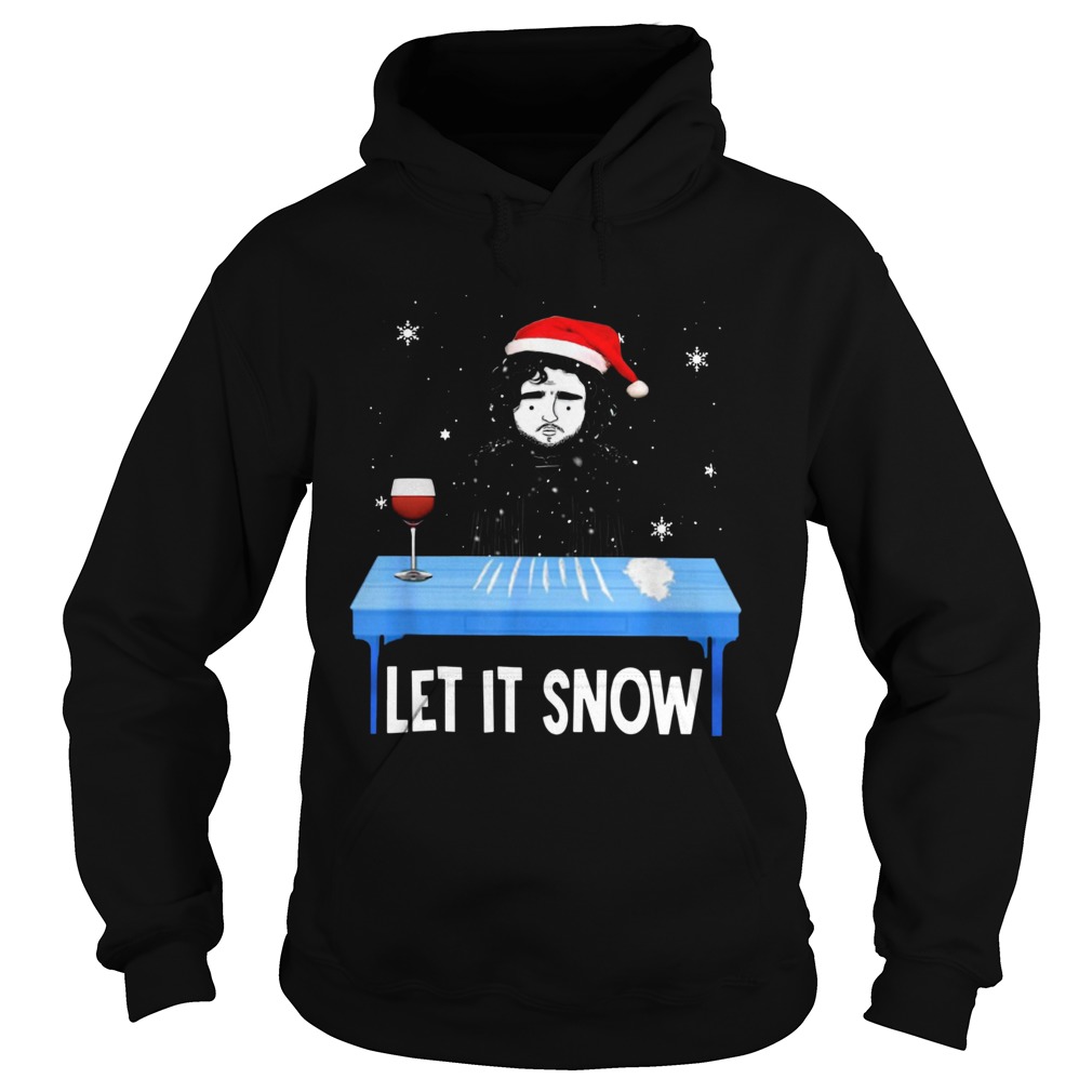 Jon Snow Let It Snow Christmas Shirt