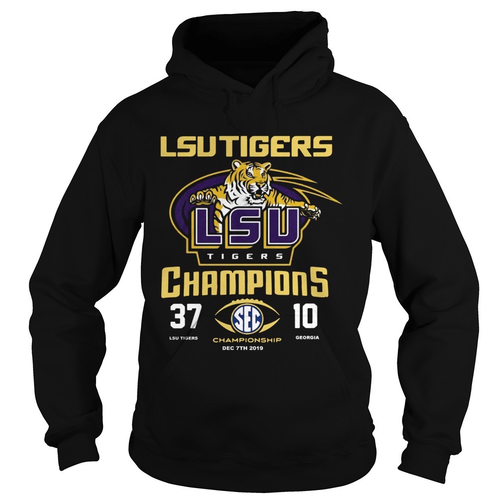 Lsu Tigers Champions 37 – 10 Georgia Bulldogs shirt