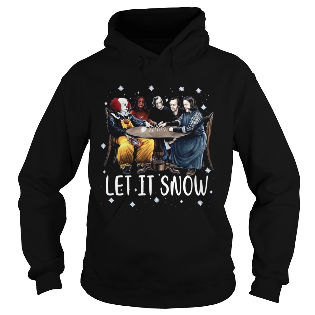 Stephen King Horror Friends Let It Snow Shirt