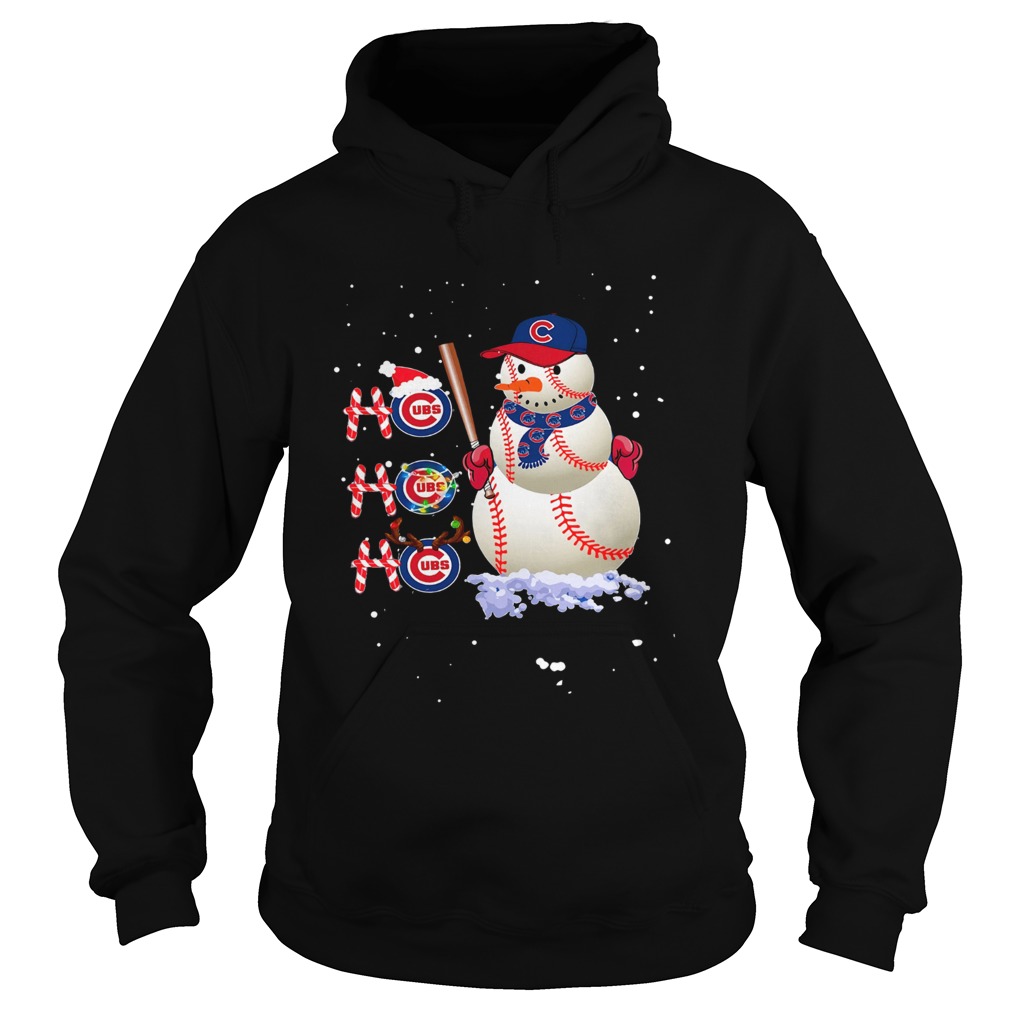 Ho Ho Ho Chicago Cubs Christmas Sweatshirt