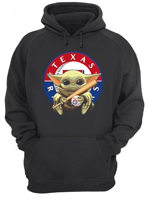 Baby Yoda Texas Rangers Shirt