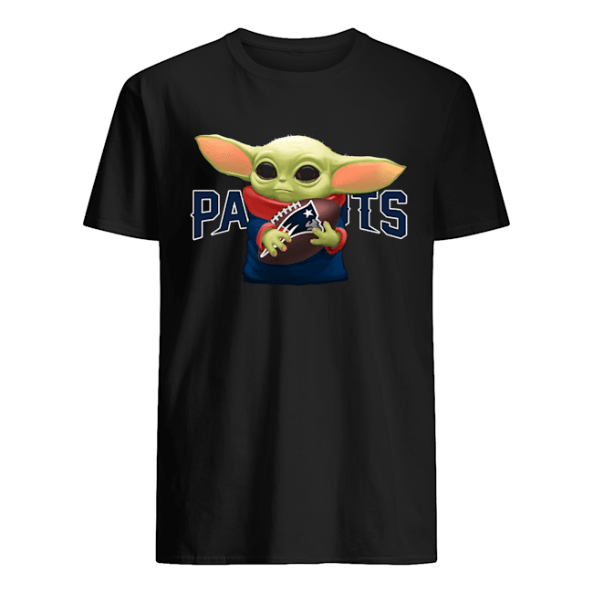 Baby Yoda Hug New England Patriots Shirt