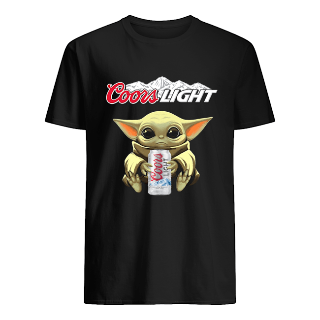 Baby Yoda Hug Coors Light Shirt