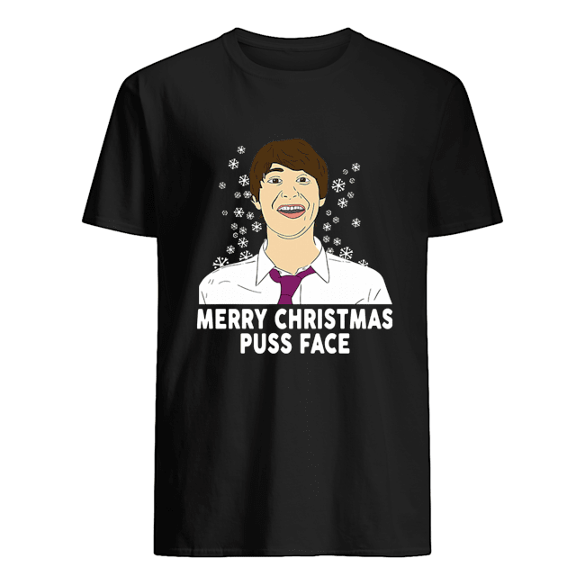 Jonny Goodman Merry Christmas Puss Face Shirt