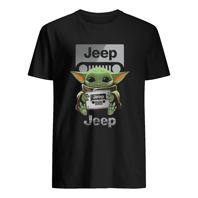 Baby Yoda Hug Jeep Shirt