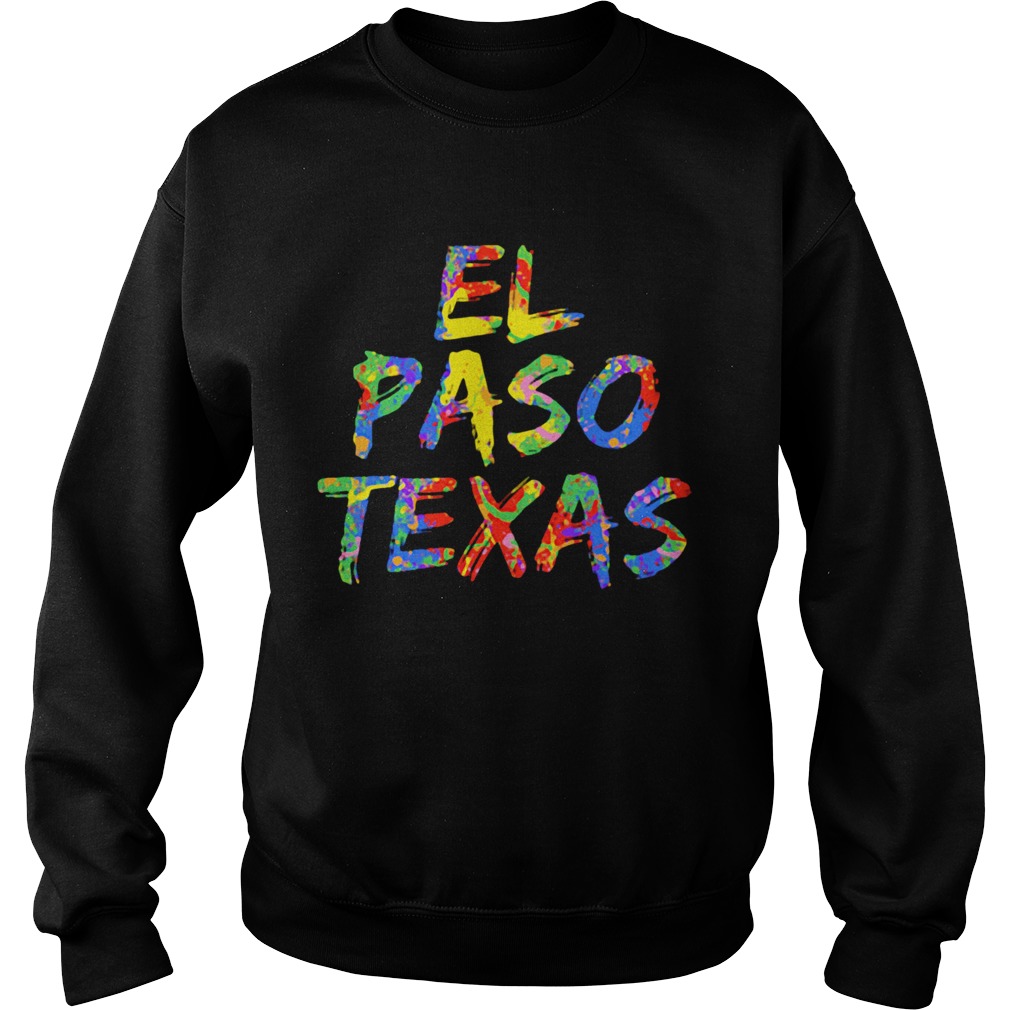 El Paso Texas Texans Colorful shirt