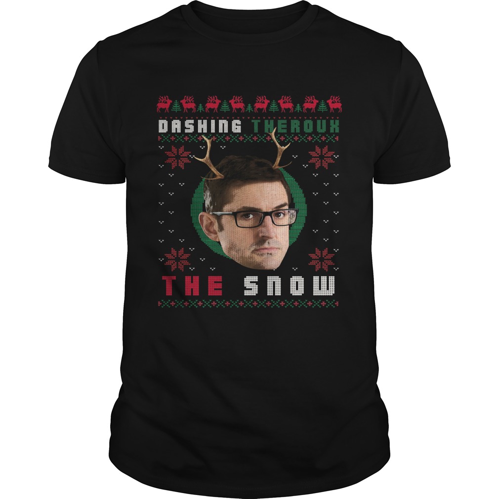 Louis Theroux Dashing Theroux The Snow Ugly Christmas Sweater