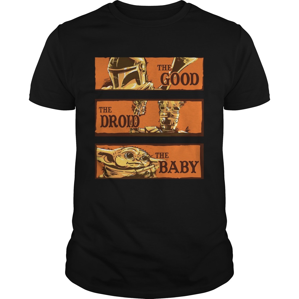 Baby Yoda Star Wars The Good The Droid The Baby Shirt 