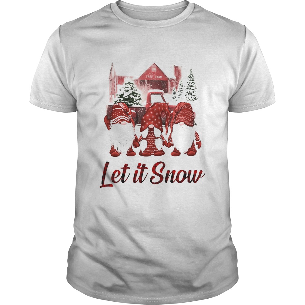 Hanging With Red Gnomies Let It Now Shirt