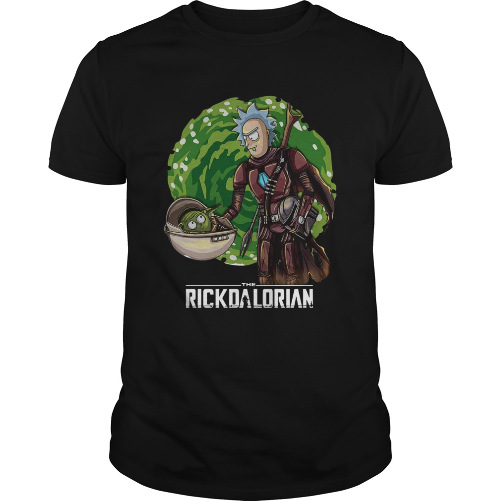 The Rickdalorian Baby Yoda And Rick Shirt