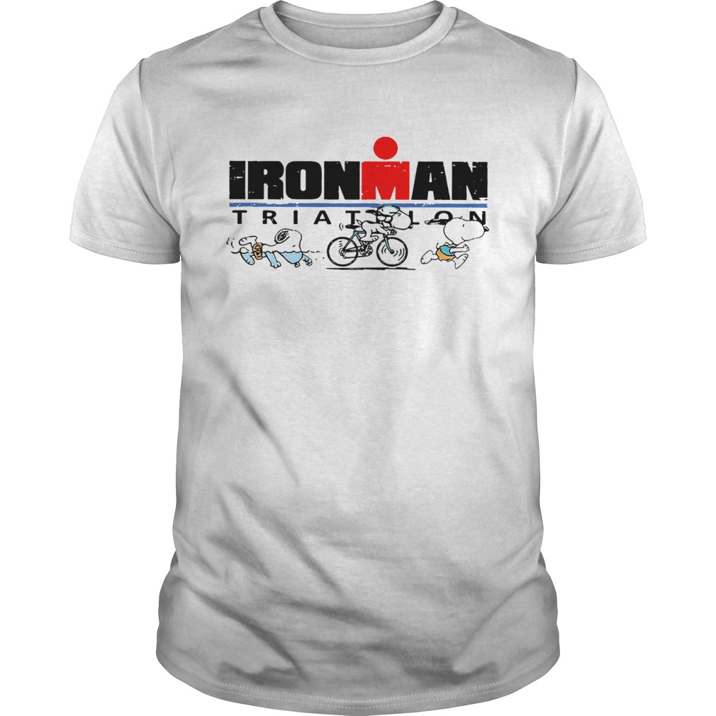 Snoopy Ironman Triathlon World Triathlon Corporation shirt