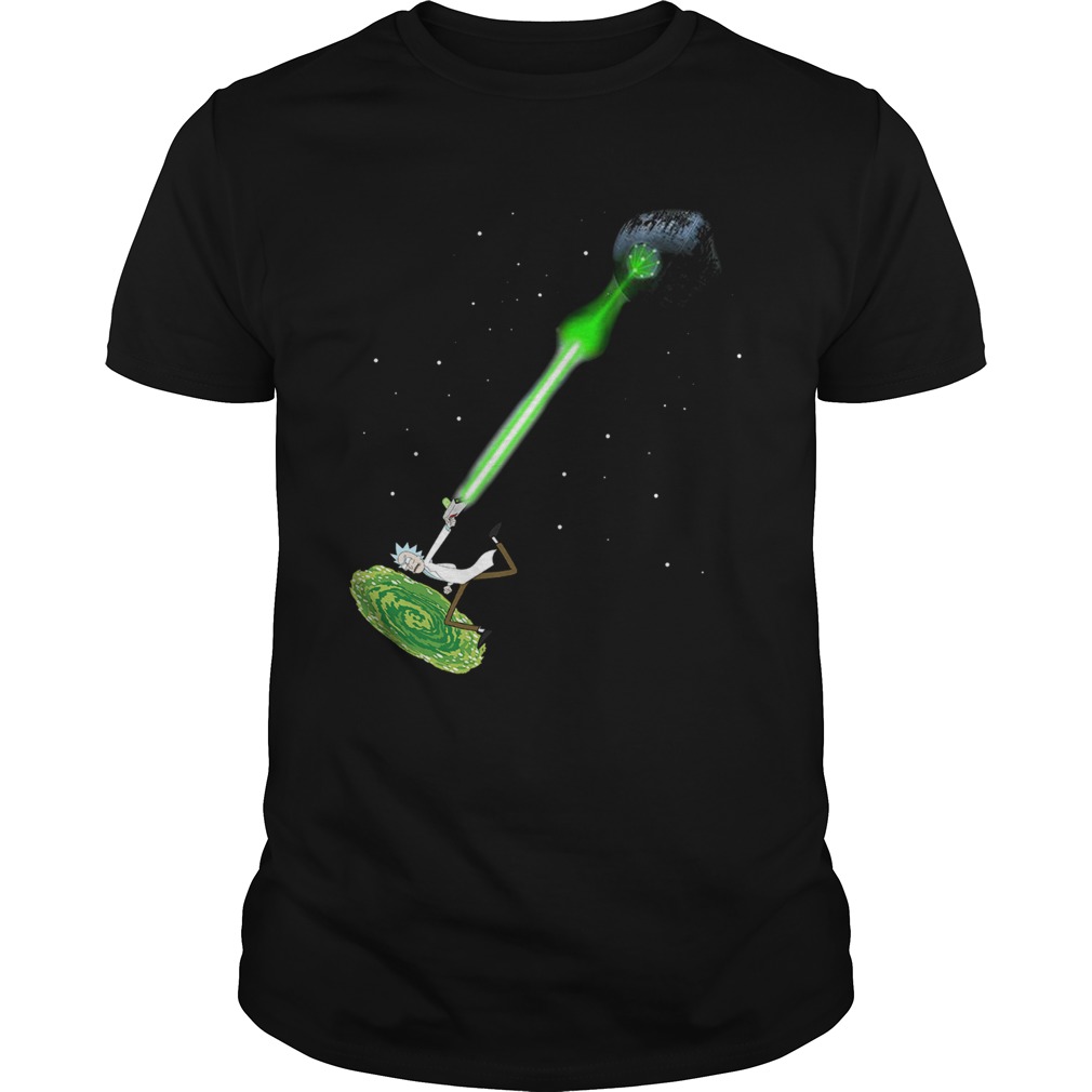 Rick Sanchez Kamehameha Star Wars Shirt