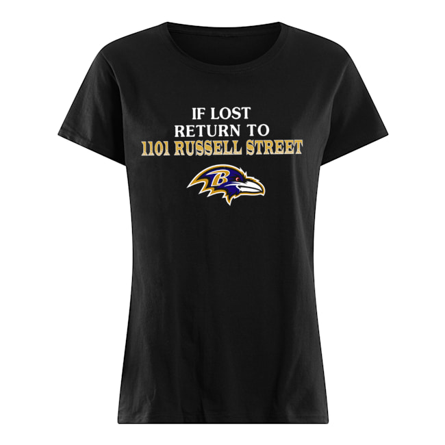 Baltimore Ravens If Lost Return To IIoI Russell Street Shirt