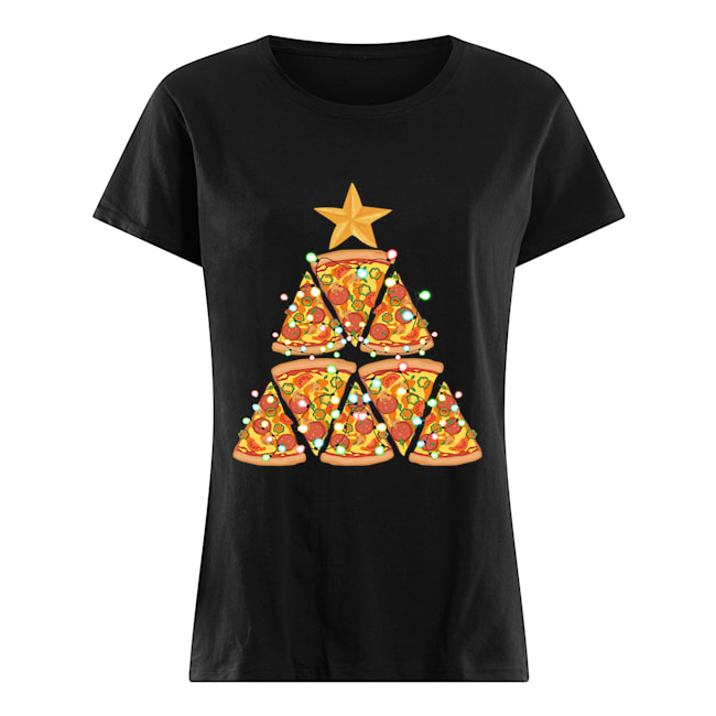 Christmas Tree Pizza shirt