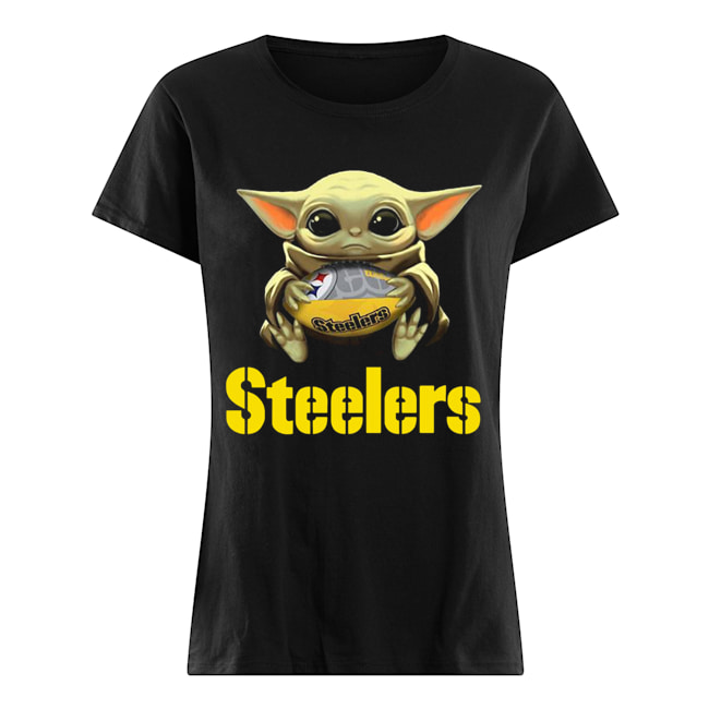 Baby Yoda Pittsburgh Steelers Shirt