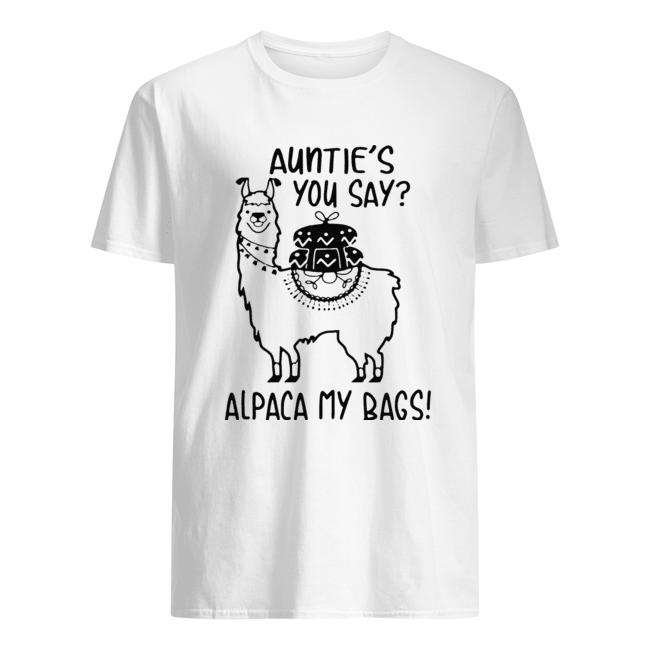 Auntie’s You Say Alpaca My Bags Shirt