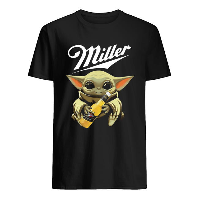 Baby Yoda Hug Miller Genuine Draft Shirt