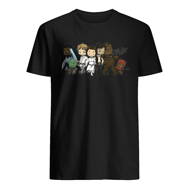 Jedi Star Wars Chibi Characters Shirt