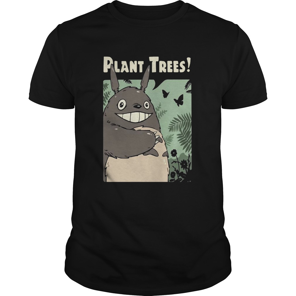 Totoro Plant Trees Shirt