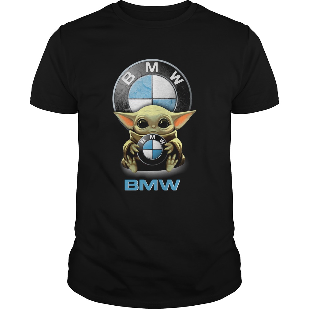 Baby Yoda Hug BMW Shirt