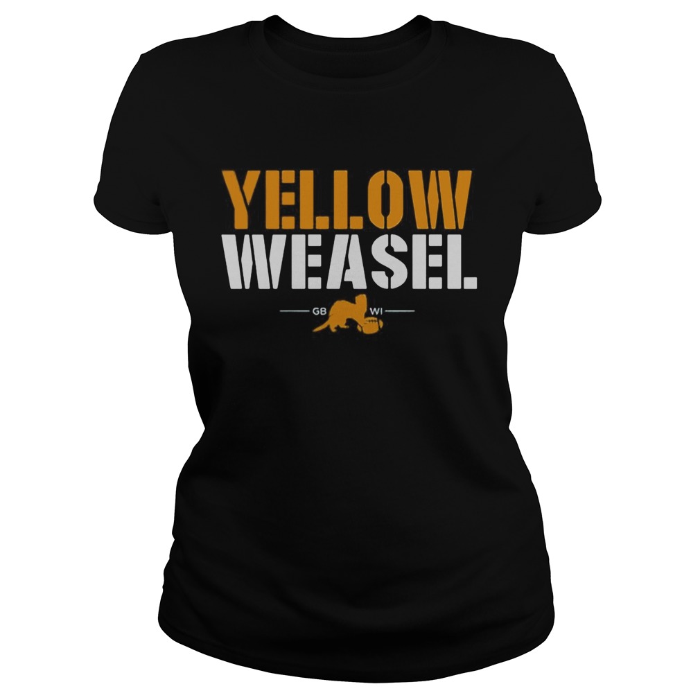 Yellow Weasel GBWI shirt