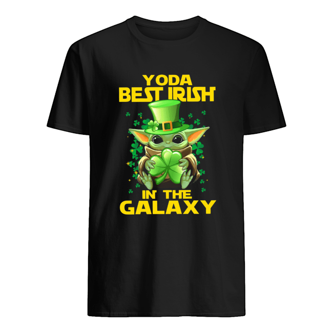 Baby Yoda Best Irish In The Galaxy Shirt