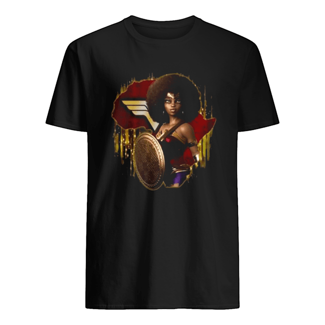 Black Wonder Woman shirt