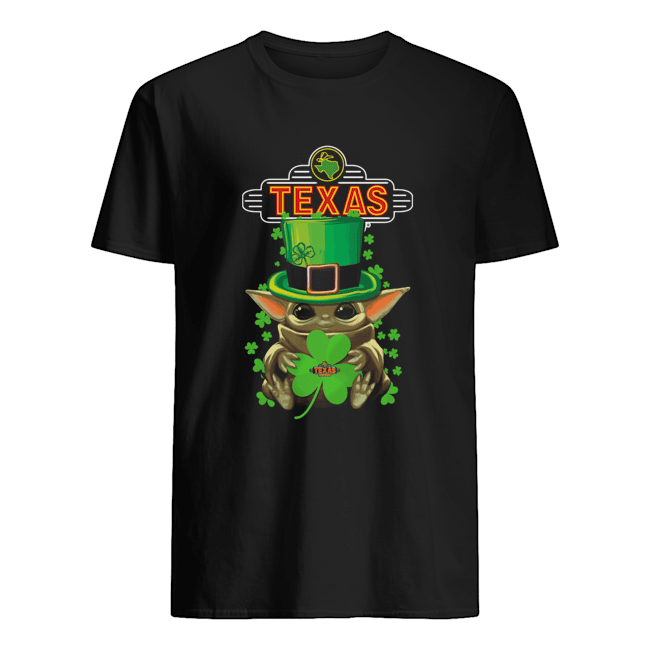 St Patrick’s Day Baby Yoda Hug Texas Roadhouse Shirt