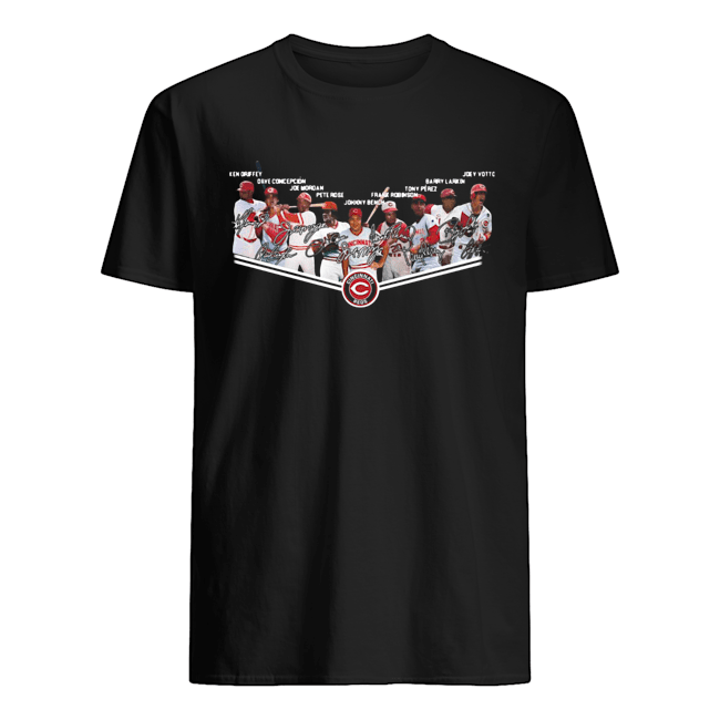 Cincinnati Reds Players Team Signatures shirt