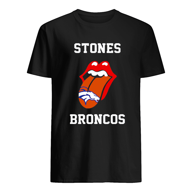 The Rolling Stones Denver Broncos shirt