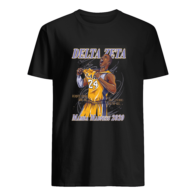 Hoops For Hearing Delta Zeta Mamba Madness 2020 shirt