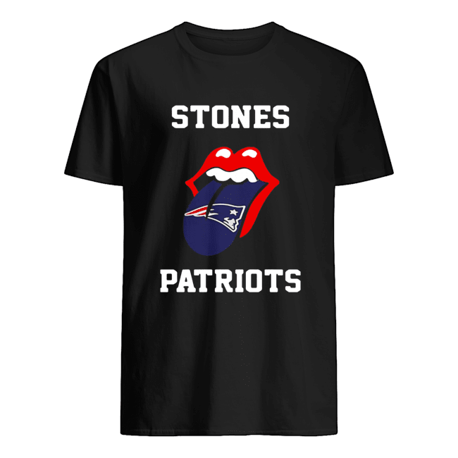 The Rolling Stones New England Patriots shirt