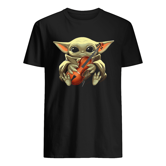 Baby Yoda And Violin Shirt