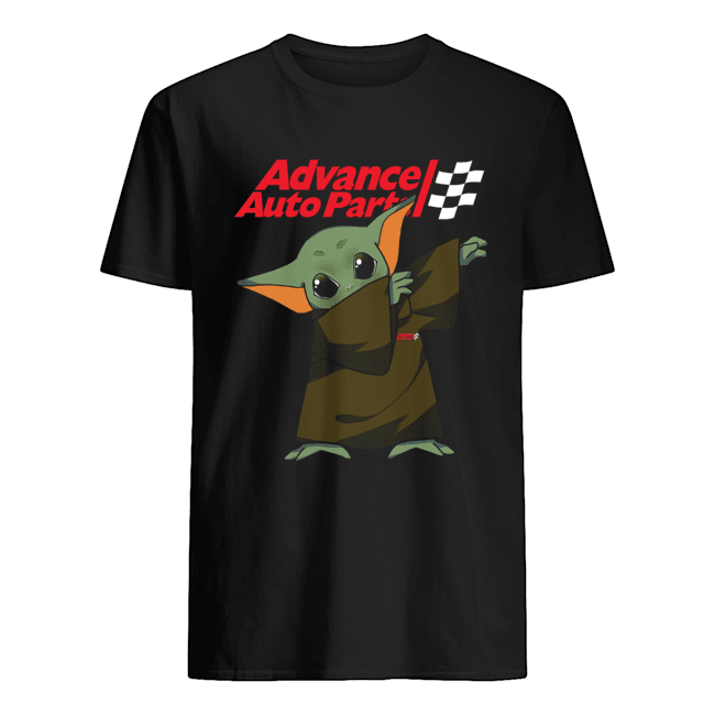 Baby Yoda Dabbing Advance Auto Parts Shirt