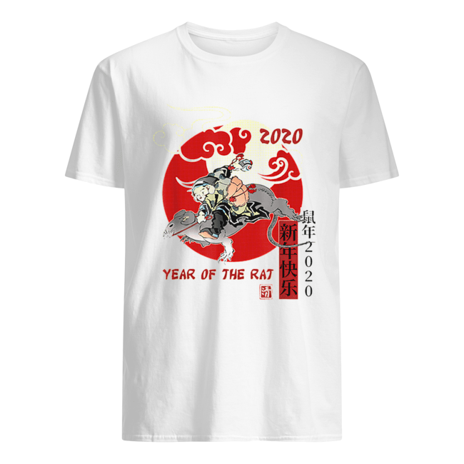 Year Of Rat 2020 Chinese New Year Tattoo Art shirt