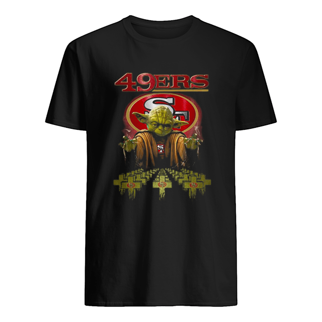 San Francisco 49ers mashup Master Yoda Star Wars shirt