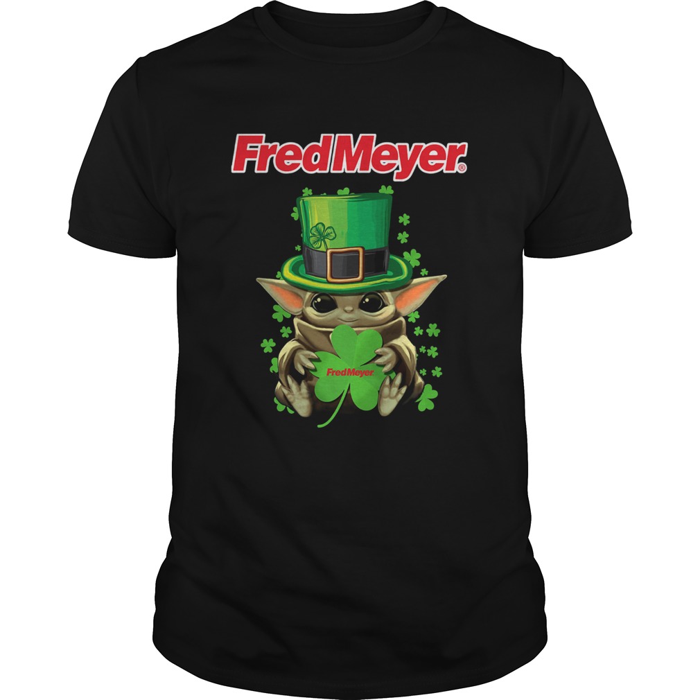 Baby Yoda Fred Meyer Shamrock St.Patrick’s Day Shirt