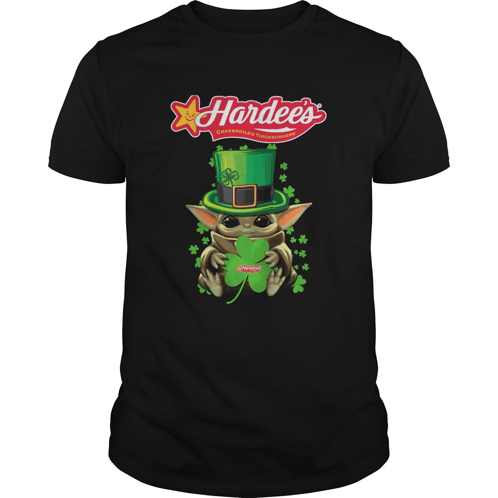 Baby Yoda Hardee’s Shamrock St.Patrick’s Day Shirt