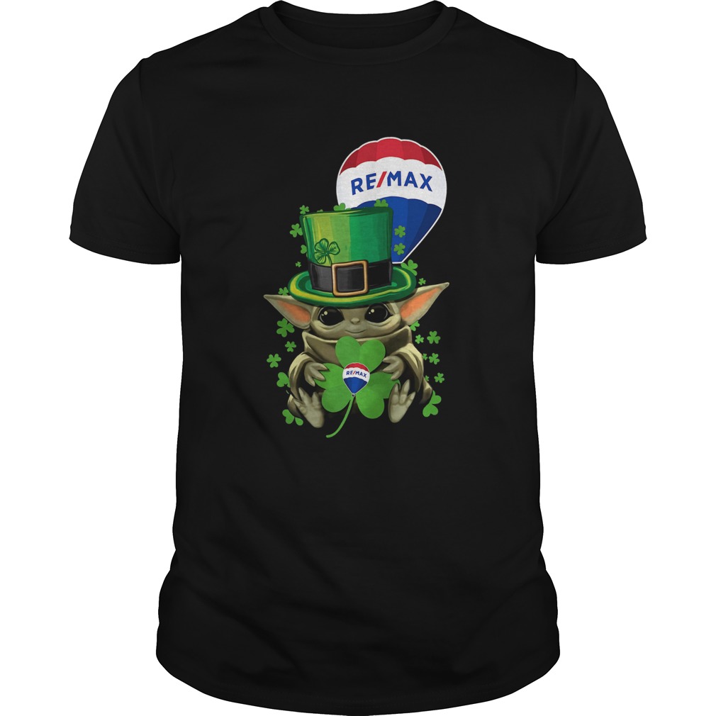 Baby Yoda Remax Shamrock St. Patrick’s Day Shirt